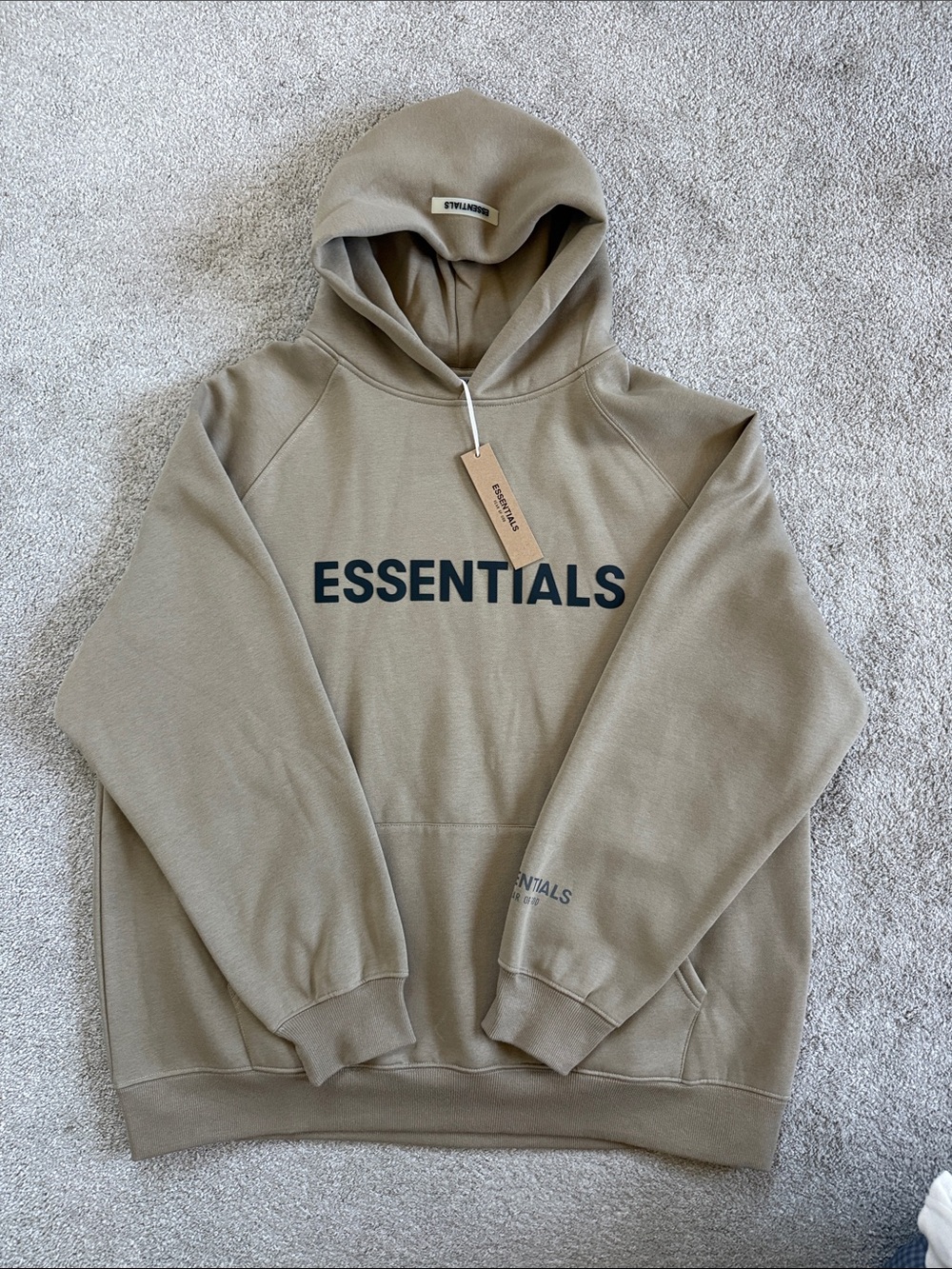 Essentials Men's Hoodie Taupe
